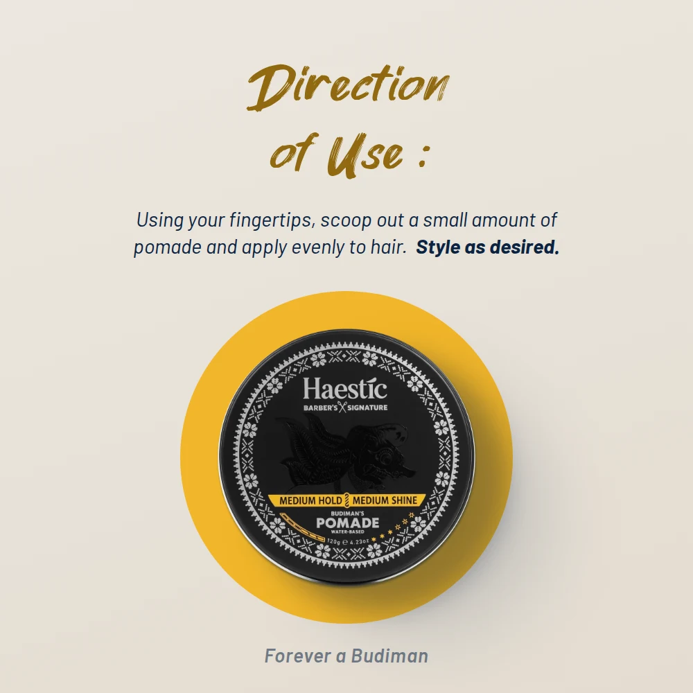 Haestic Medium Hold Pomade — image 6