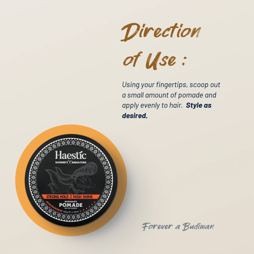 Haestic Strong Hold Pomade — image 6