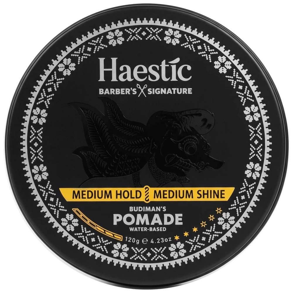 Haestic Urban Medium Hold Pomade, medium shine
