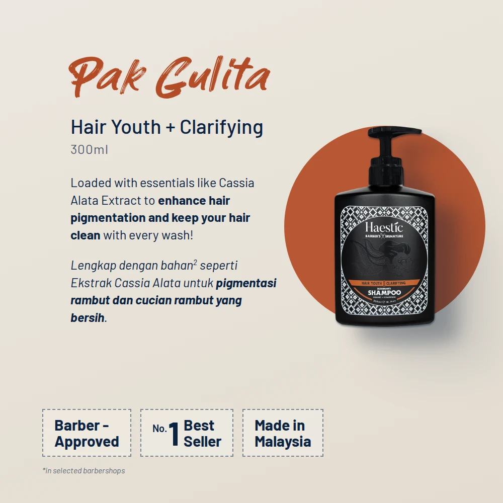 Haestic Hair Youth Shampoo — image 3
