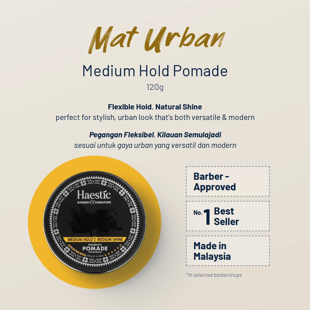 Haestic Medium Hold Pomade — image 4