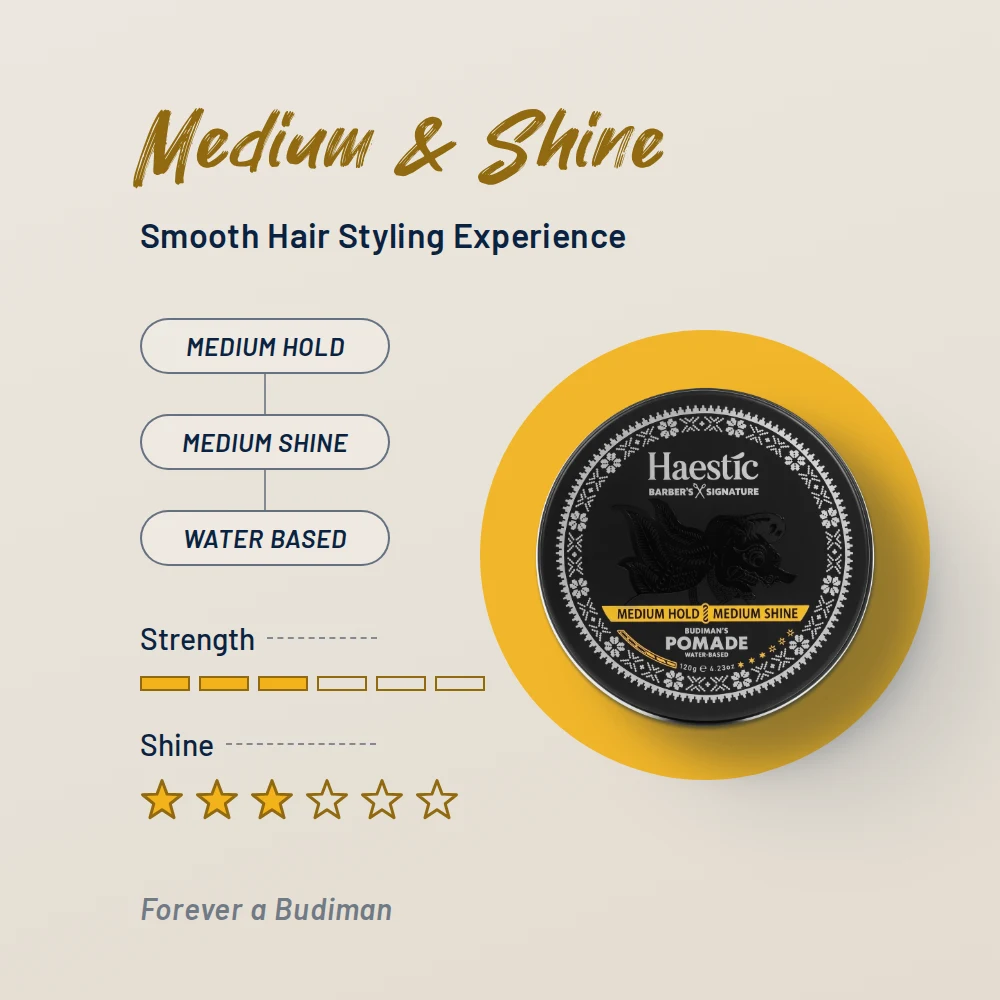 Haestic Medium Hold Pomade — image 3