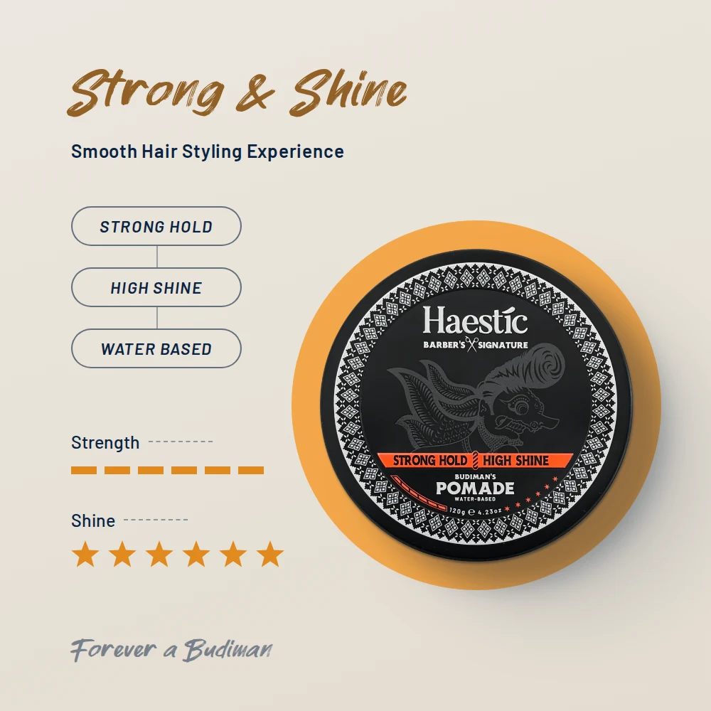 Haestic Strong Hold Pomade — image 3