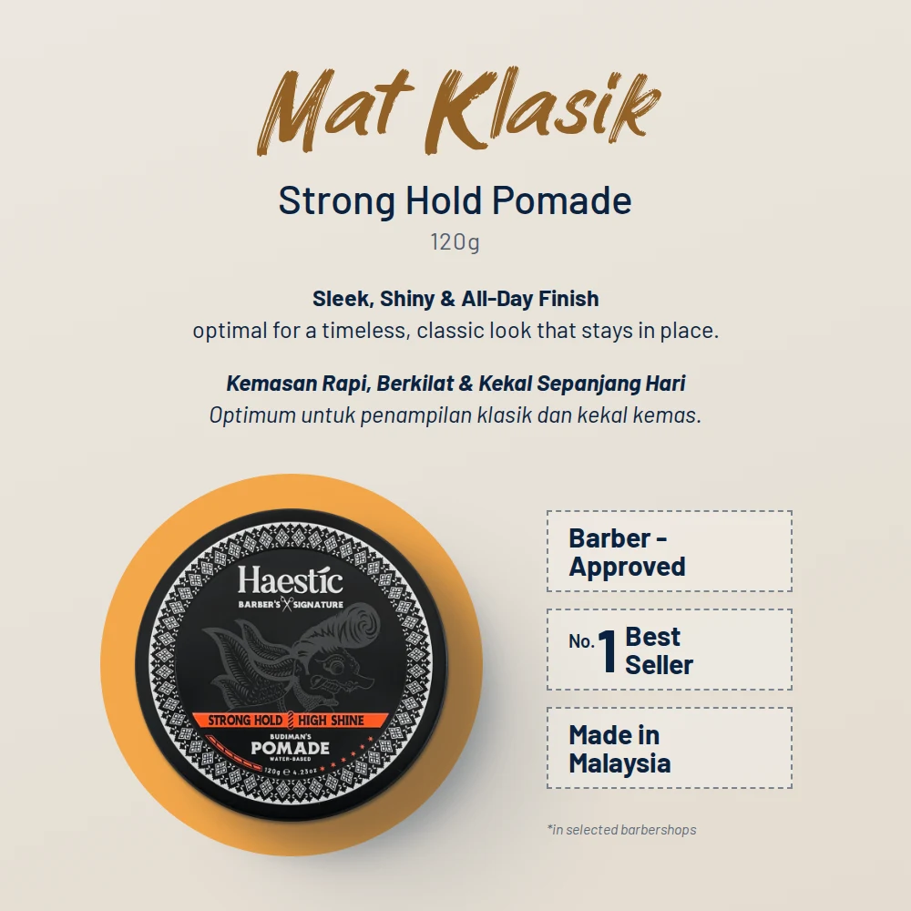Haestic Strong Hold Pomade — image 4