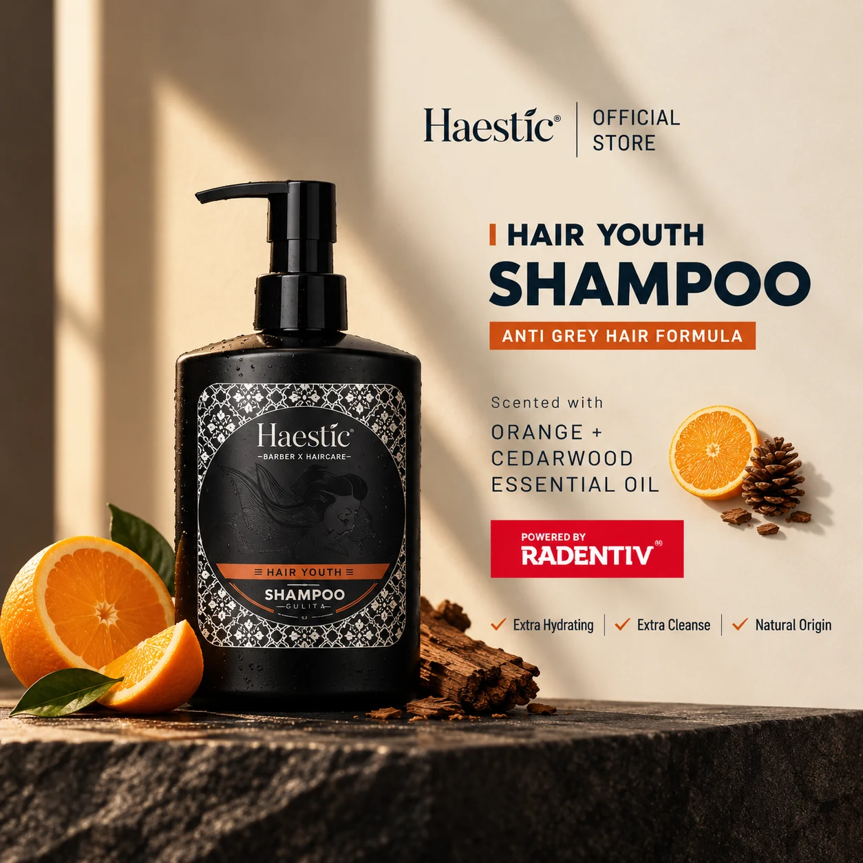 Haestic Hair Youth Shampoo — image 2