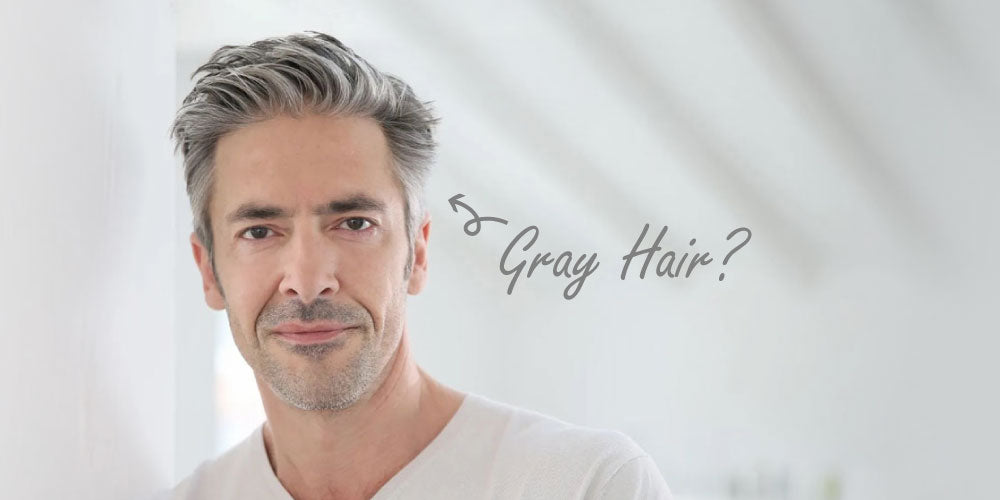 gray white hair myths hair blackening